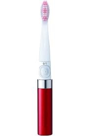 Paniso EW-DS90 – Rouge – A piles – Brosse de poche – 16000/min